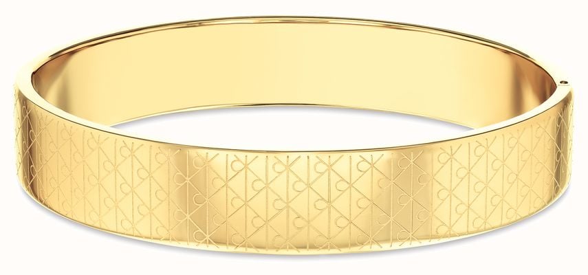 Calvin Klein Ck Iconic Gold Bangle - One Size 35000889