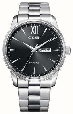 Citizen Men's | Eco-Drive | Black Dial | Stainless Steel Bracelet BM8550-81E