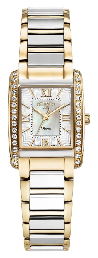 Roamer 869847 47 20 20 Diana Crystal Quartz (22.5mm) White Watch