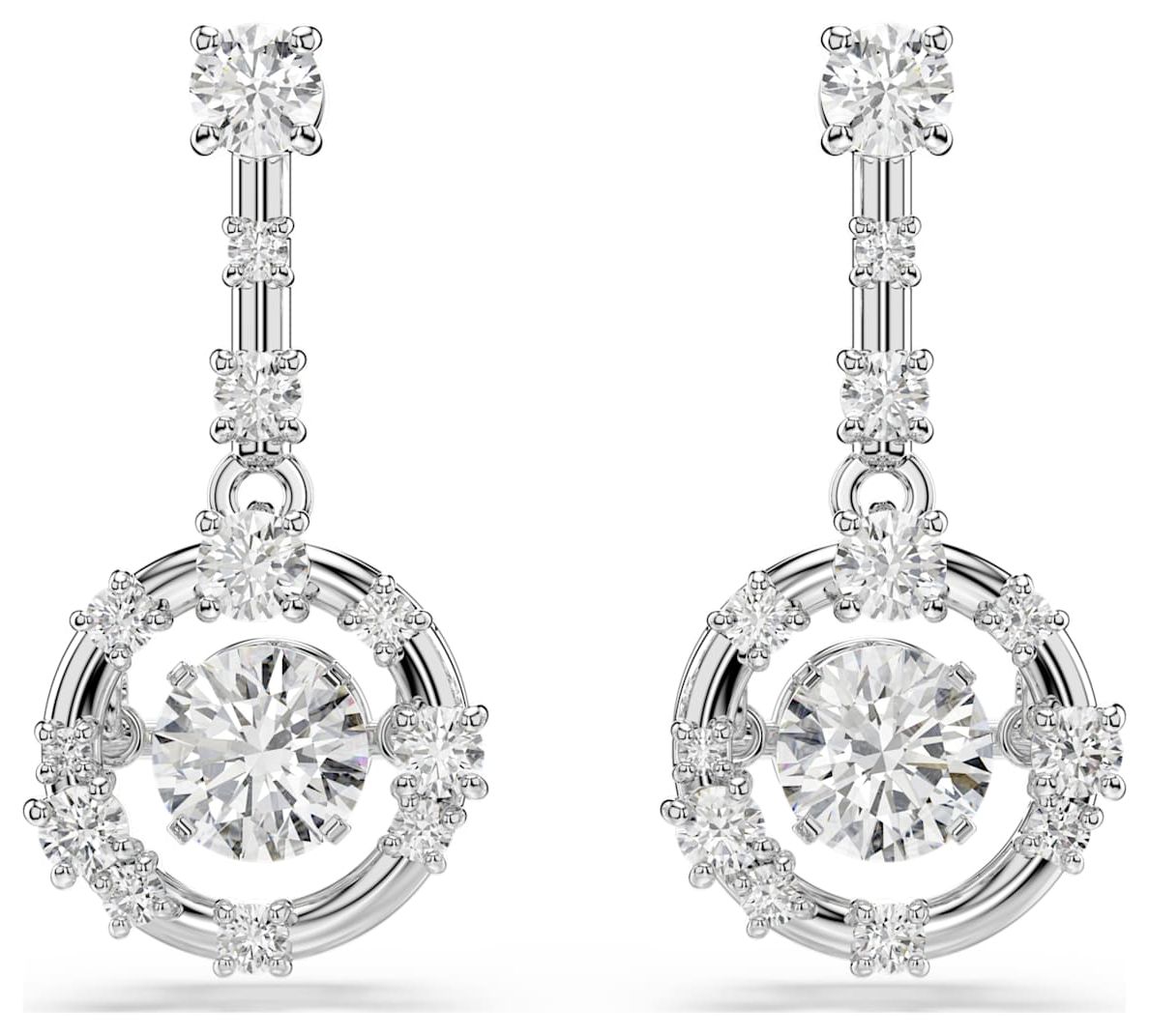 Swarovski 5738194 Constella Rhodium Plated Dancing Stone Jewellery