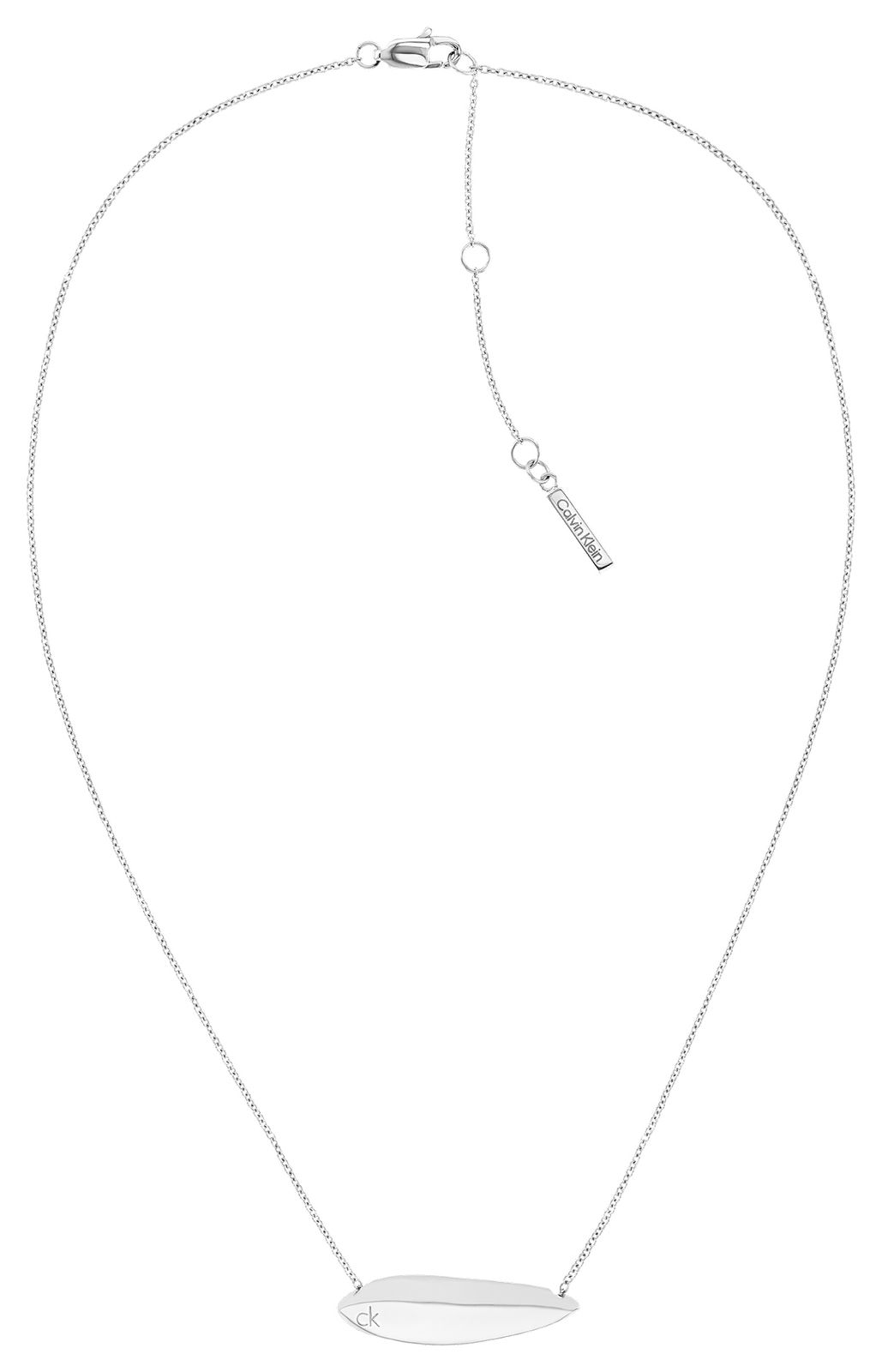 Calvin Klein 35000815 Women's Sculpted Necklace Silver Jewellery
