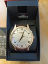 Customer picture of Tissot Men's Tradition Rose Gold Plated Silver Dial Brown Leather T0636103603800