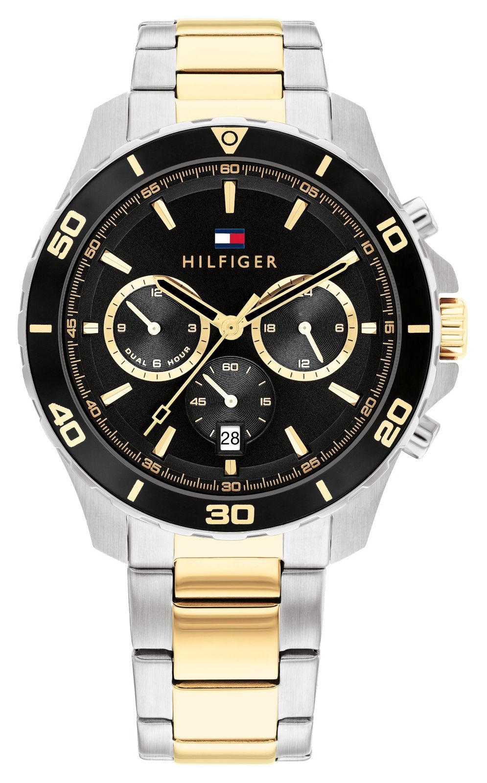 Tommy Hilfiger 1792095 Men's Jordan (43mm) Black Dial / Two- Watch