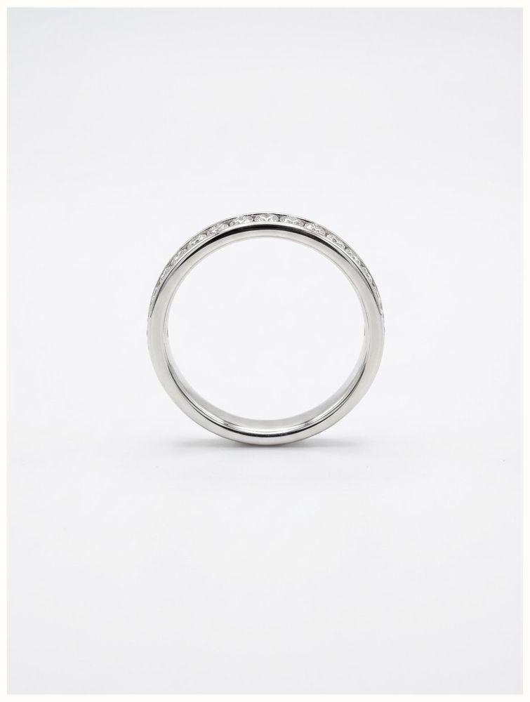 Platinum .33ct H SI Dia Eternity Channel Set Ring HET100023/PLAT - alternate view 3