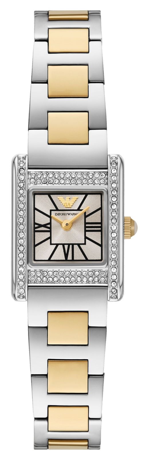 Emporio Armani AR11704 Two-Hand Crystal Quartz (20mm) Silver Watch