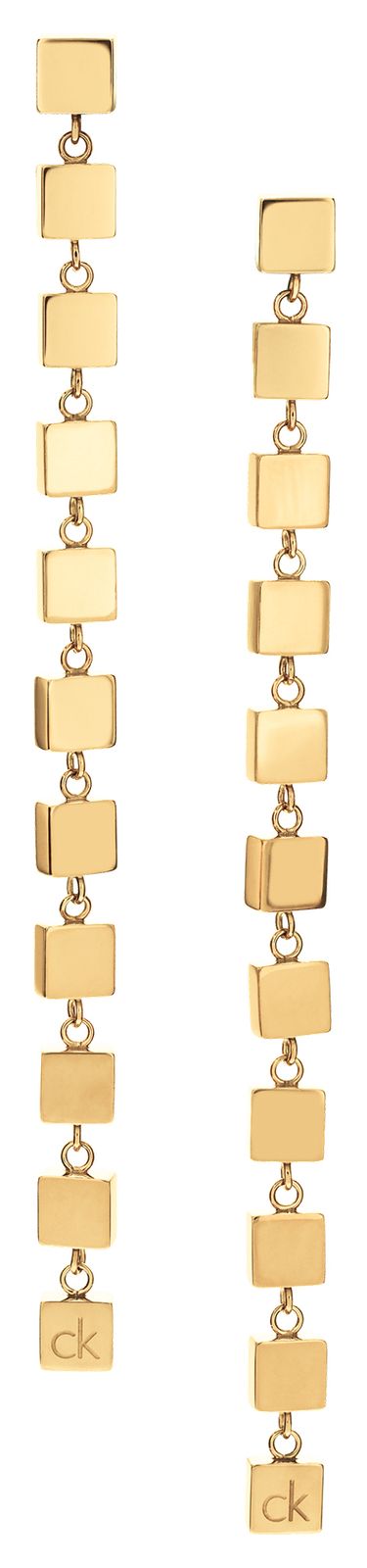 Calvin Klein 35000844 Ladies Geometric Earrings - Gold Jewellery