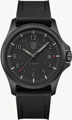 Luminox Atacama Field 1961 (43mm) Textured Blackout Dial / Black Rubber Strap XL.1961