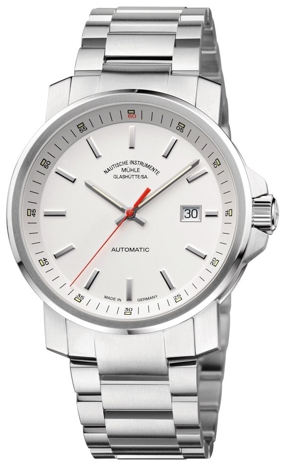 Mühle Glashütte M1-25-31-MB 29er Big Stainless Steel Band Watch