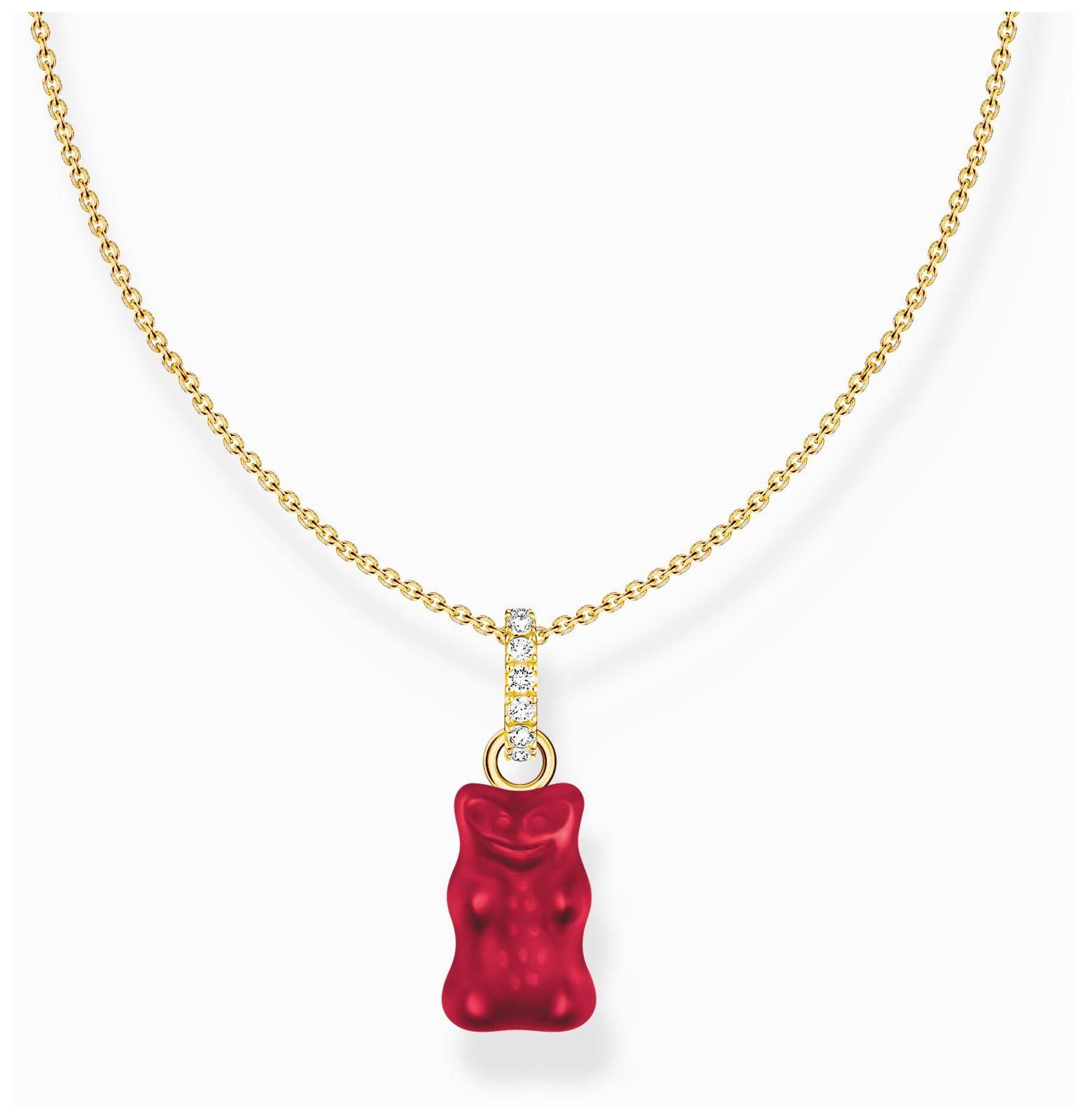 Thomas Sabo KE2209-414-10-L45V x HARIBO Red Goldbear Pendant Jewellery