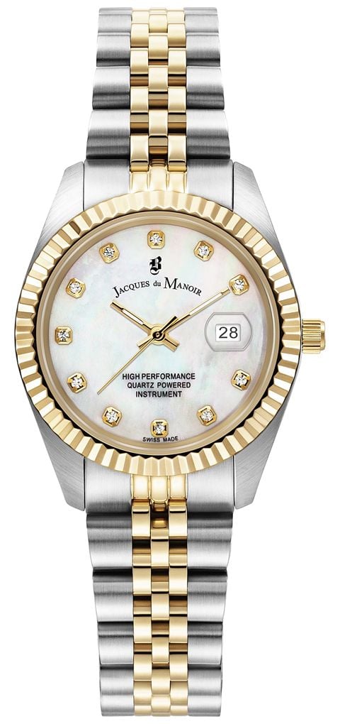 Jacques Du Manoir JWL01204 Women's Inspiration 31mm Mother Watch