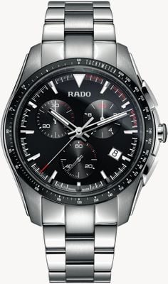 RADO HyperChrome Chronograph (44.9mm) Black Dial / Stainless Steel R32259153