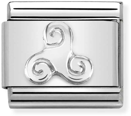 Nomination Classic Triskele Sterling Silver Charm 330106/05
