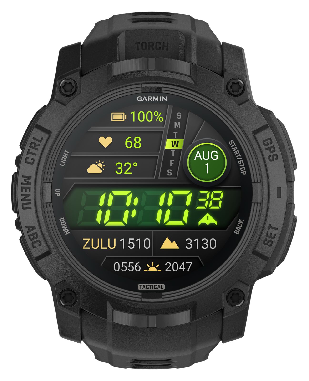 Garmin 010-03020-50 Instinct 3 - Tactical Edition AMOLED Watch