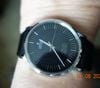 Customer picture of Junghans Men's Milano Mega Solar Black Leather / Milanese Set 56/4220.00