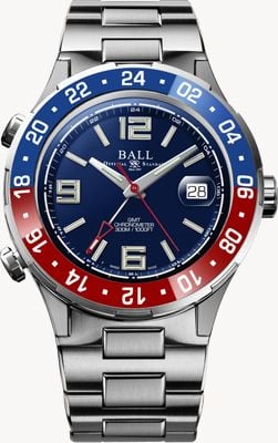 Ball Watch Company Roadmaster Pilot GMT Limited Edition Blue Dial DG3038A-S2C-BE