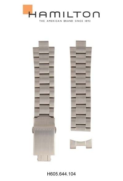 Hamilton Straps H695644104-Ex-display – scratches Khaki Watch