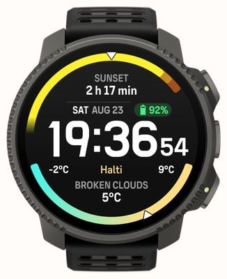 Suunto VERTICAL 2 Titanium AMOLED Outdoor Adventure Watch (49mm) All Black SS051208000
