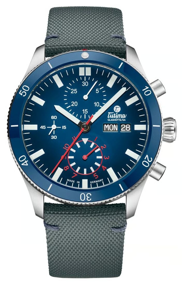 Tutima GlashÃ¼tte 6407-01 Grand Flieger Airport Automatic Watch