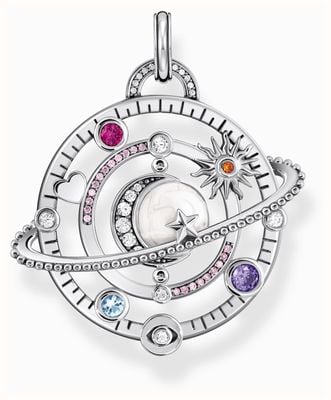 Thomas Sabo Cosmic Pendant Sterling Silver Colourful Stones - Pendant Only PE953-318-7