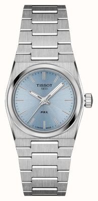 Tissot Women's PRX (25mm) Ice Blue Dial / Stainless Steel Bracelet T1370101135100