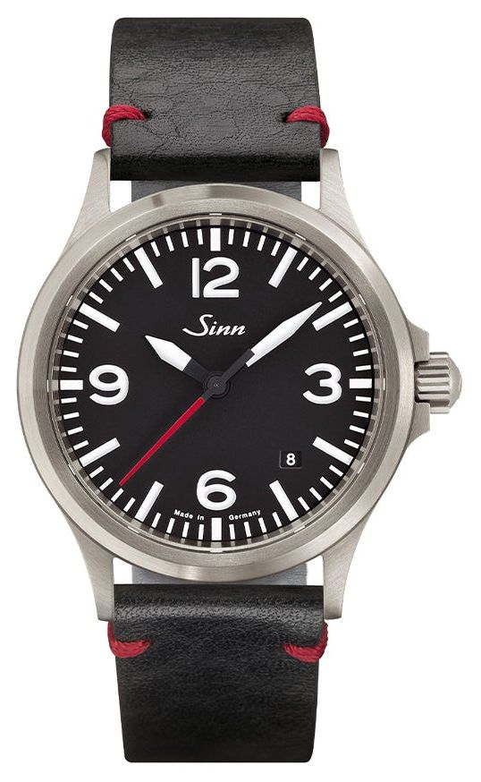 Sinn 556.0141-BL50205003403A 556 A RS | Black Vintage Style Watch