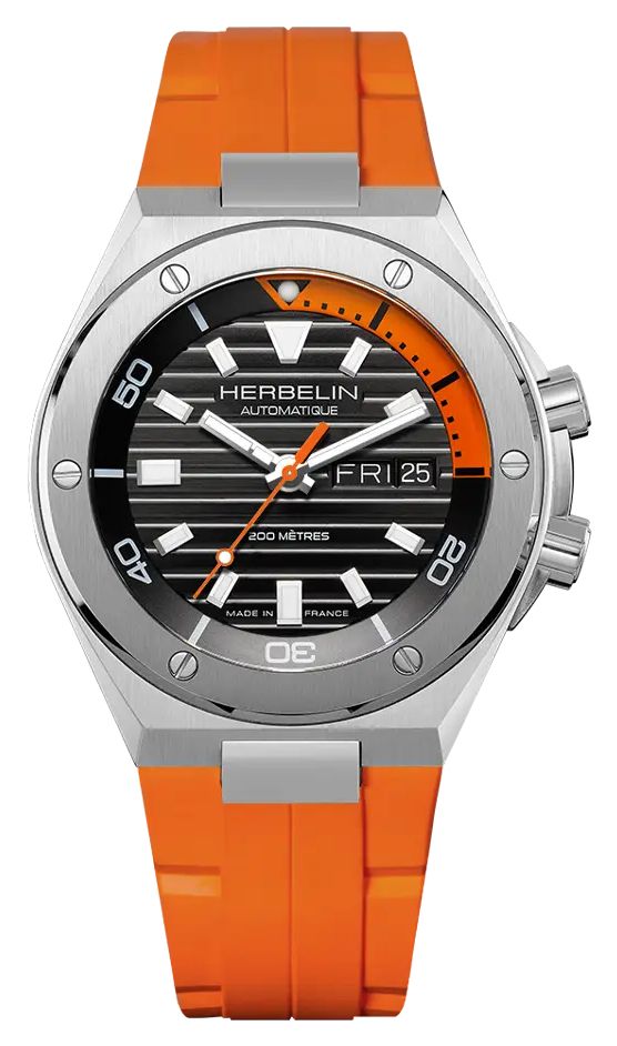 Herbelin 1745A14CMD Cap Camarat Diver Automatic (42mm) Black Watch