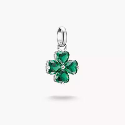 Thomas Sabo Silver Charm Pendant Four Leaf Clover Connect CC1326-699-6