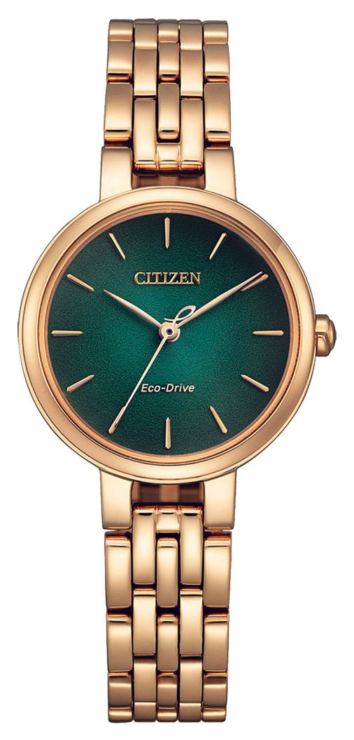 Citizen EM0993-82Z Women’s Eco-Drive (28mm) Green Dial / Watch