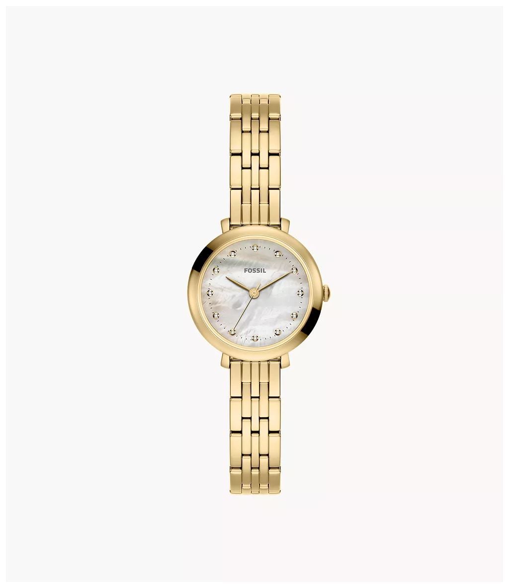 Fossil ES5501 Heidi 26 mm Three-Hand Gold-Tone Stainless Watch