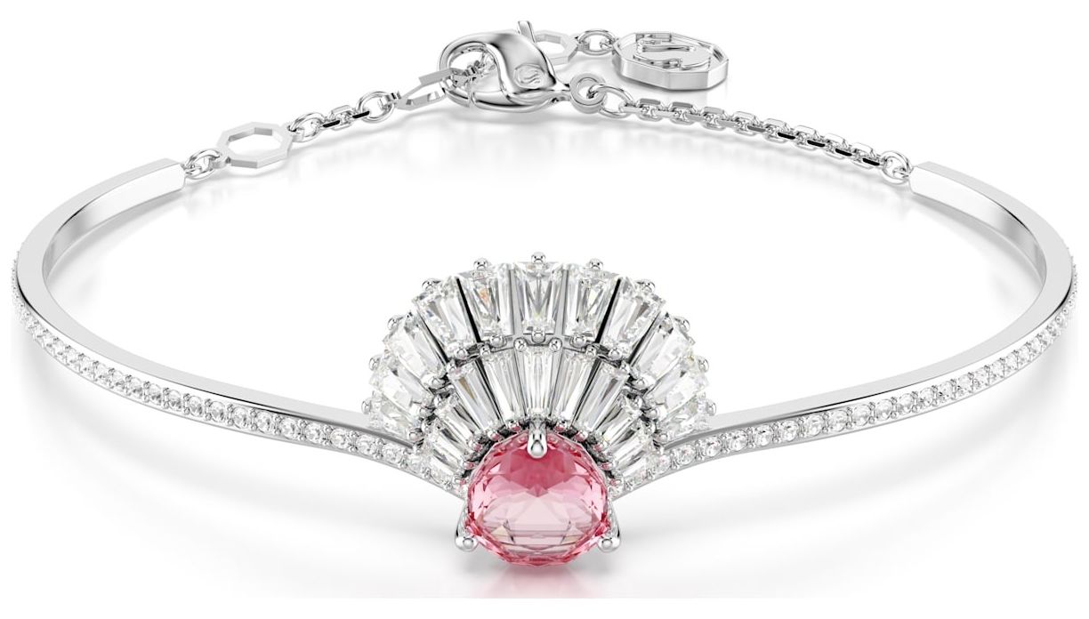 Swarovski 5680298 Idyllia Bangle Shell Pink and White Jewellery