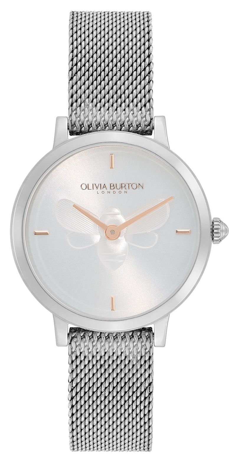 Olivia Burton 24000021 Signature Ultra Slim Bee | Silver Watch