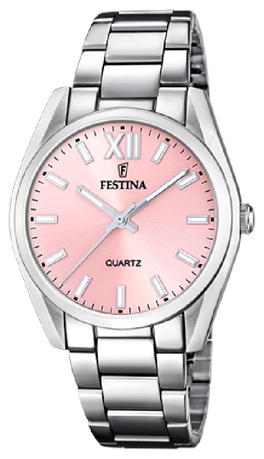 Festina F20622/2 Acero Clasico (36.8mm) Pink Dial / Watch