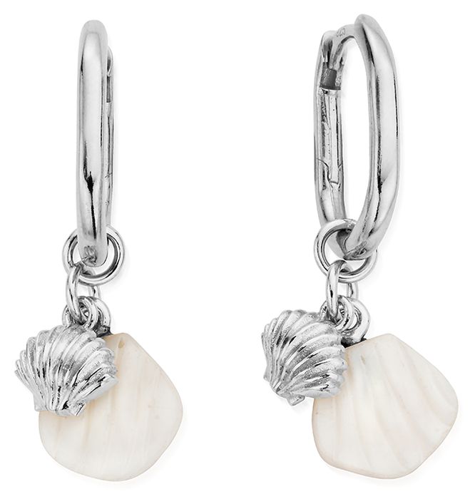 ChloBo SEH35143540 TREASURES OF BALI Dream Waves Oval Hoop Jewellery