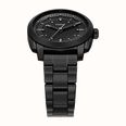 Fossil Machine 41 mm Three-Hand Date Black Stainless Steel Watch FS6186 - alternate view 5