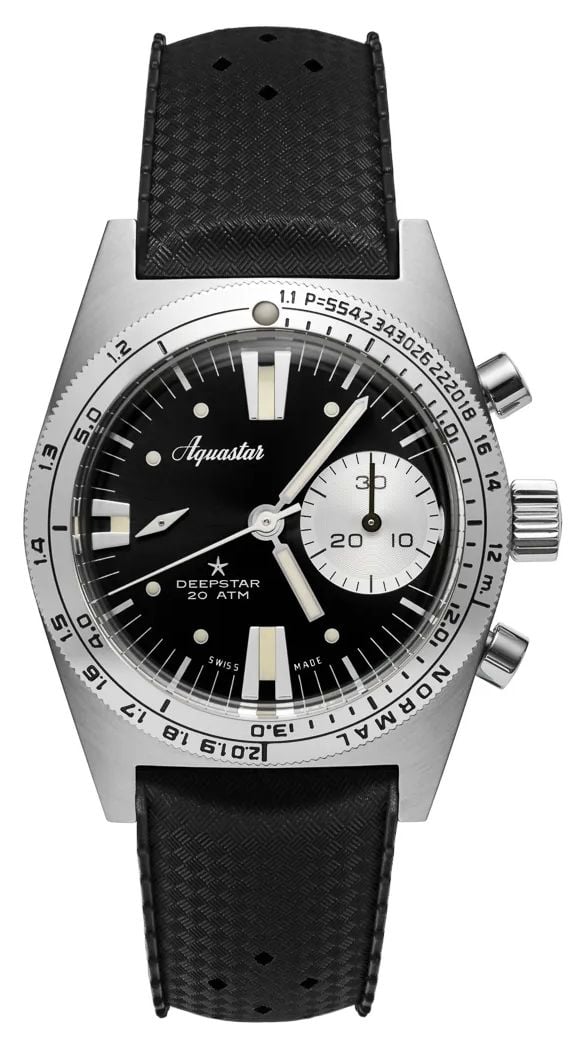 Aquastar DS39-TRO VB Deepstar Automatic Chronograph (39mm) Watch
