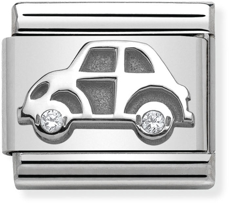 Nomination Classic Car Sterling Silver & Steel Charm 330311/05