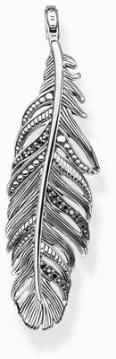 Thomas Sabo Feather Pendant Sterling Silver - Pendant Only PE884-643-11