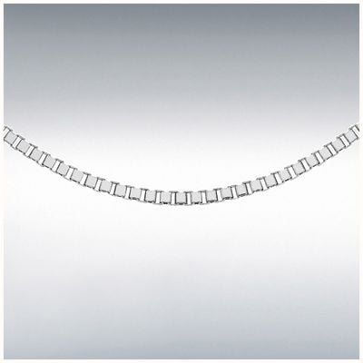 IBB 18" Silver Box Corn Chain 8.19.6894