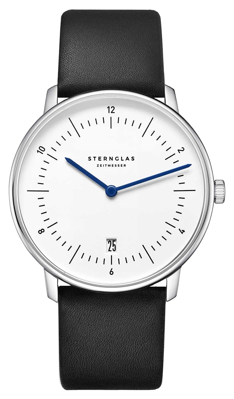 STERNGLAS S01-NA44-PR07 Naos Quartz (38mm) White Dial / Watch