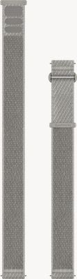 Garmin Quick Release Bands (18mm) Light Sand/French Grey ComfortFit Fabric - Strap Only 010-14400-00
