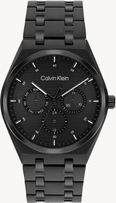 Calvin Klein CK Motion Multifunction (39mm) Black Dial / Black PVD Stainless Steel Bracelet 25200522