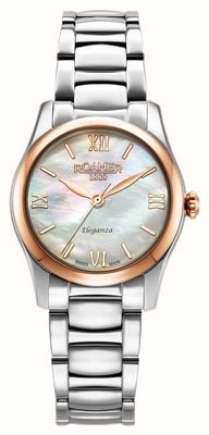 Roamer Eleganza Quartz (32mm) Mother-of-Pearl Dial / Stainless Steel Bracelet 974847 49 20 20