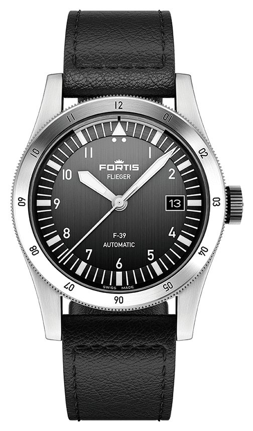 FORTIS F4220016 Flieger F-39 Automatic Black (39mm) Black Watch