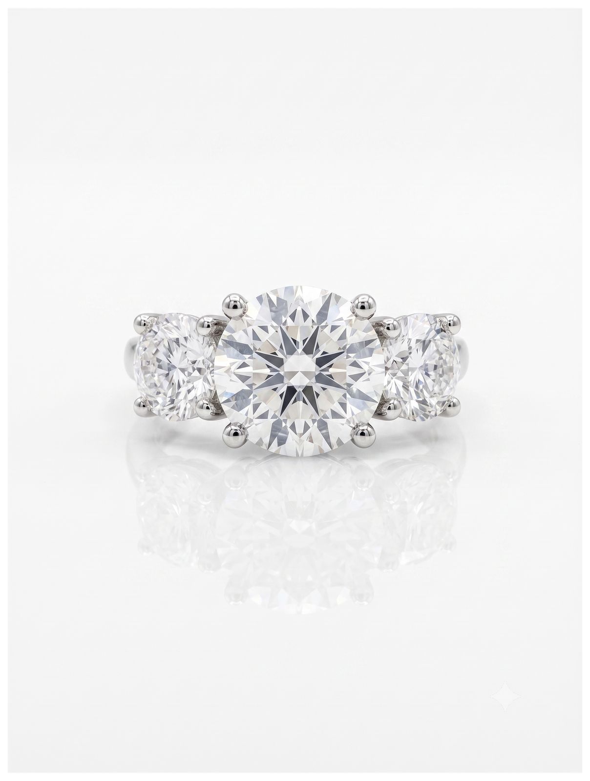 James Moore & Co J55327 5ct Lab Grown Round Brilliant Jewellery