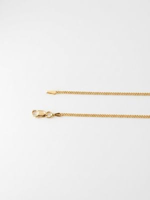 9ct Solid Yellow Gold Diamond-Cut Fine Curb 1.60mm Chain SDCD-160-9Y-20