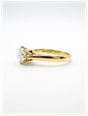 James Moore & Co Pre-Owned 18ct Yellow Gold 0.92ct Round Brilliant Cut Solitare Ring J63131 - alternate view 2