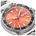 Orient Men's Automatic Dive Mako Kamasu Orange Sunburst Dial Stainless Steel Bracelet Sapphire Crystal RA-AA0826Y39B - alternate view 2