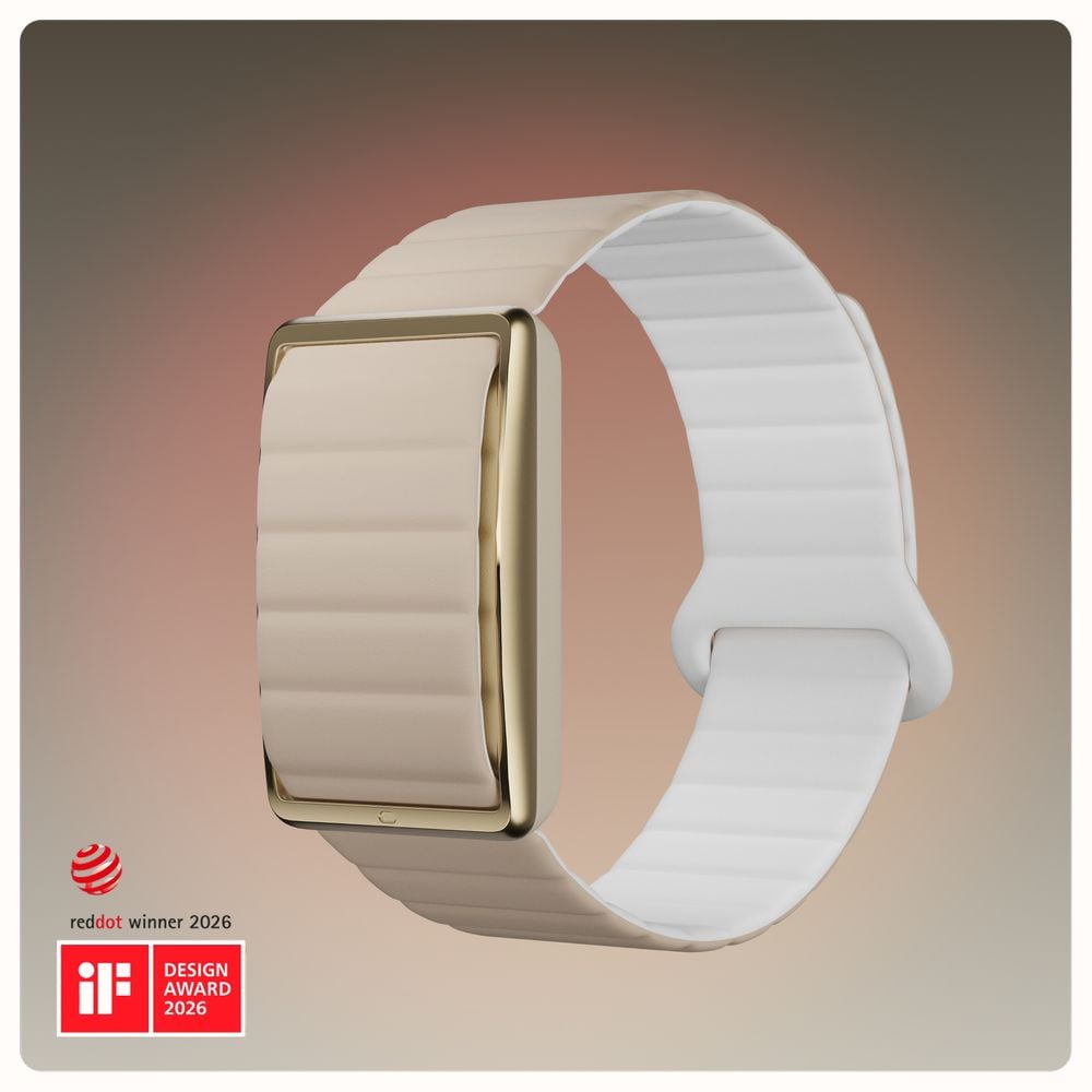 Polar Loop Beige Magnetic Silicone - Screen-Free Wearable Health Band & Fitness Tracker Watch 920121268 - alternate view 3