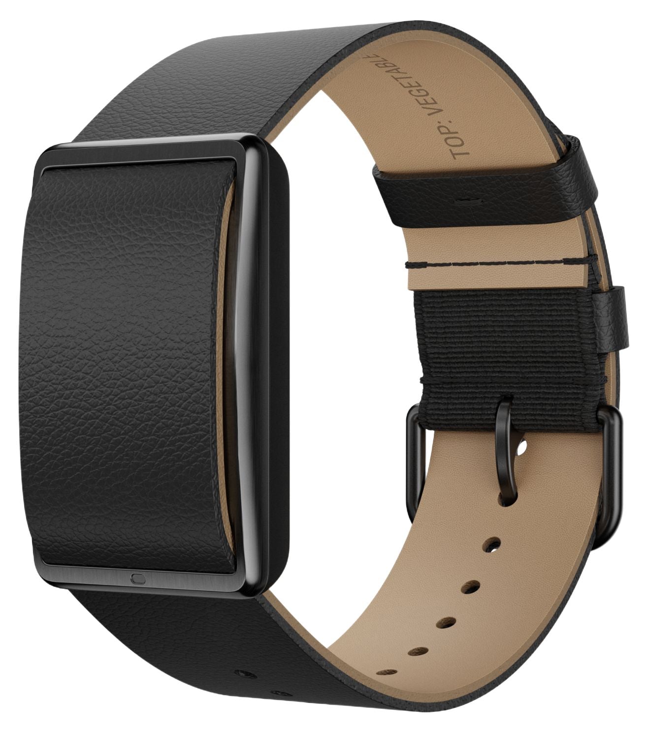 Polar 910121272 Loop Black Leather Band (S-L) - STRAP ONLY Watch