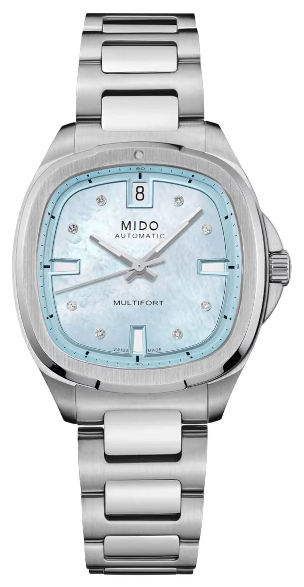 MIDO M0493071113600 Multifort TV 35 Automatic (35mm) Light Watch